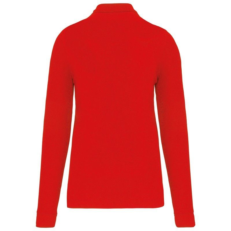 Polo Antibacteriano manga larga hombre