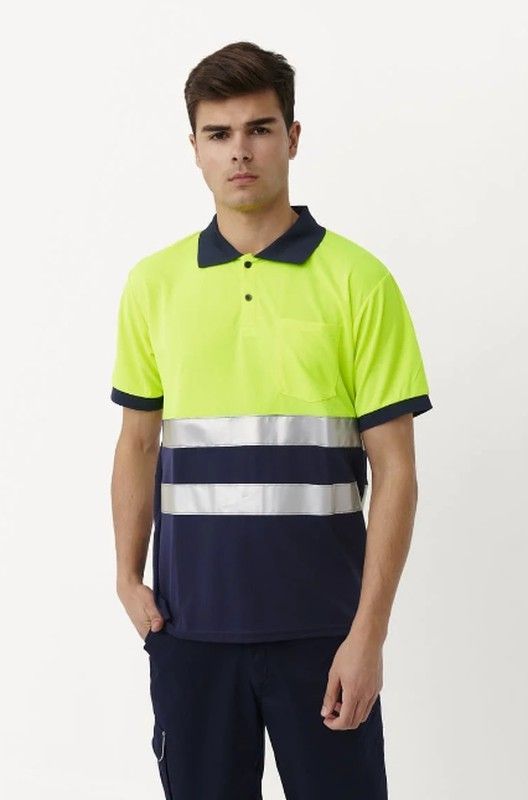 Polo AV manga corta varios colores