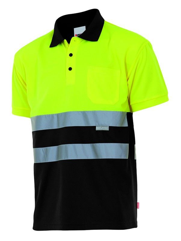 Polo bicolor mc av Velilla 173