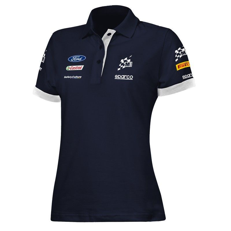POLO CORPORATIVO DE MUJER OFICIAL SPARCO M-SPORT WRC