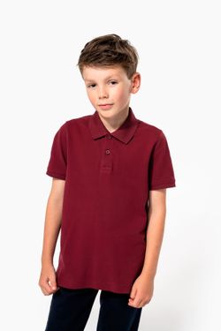 Polo de punto piqué Bio180 infantil