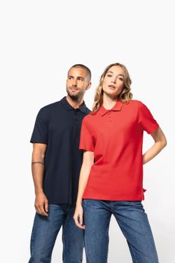 Polo de punto piqué unisex