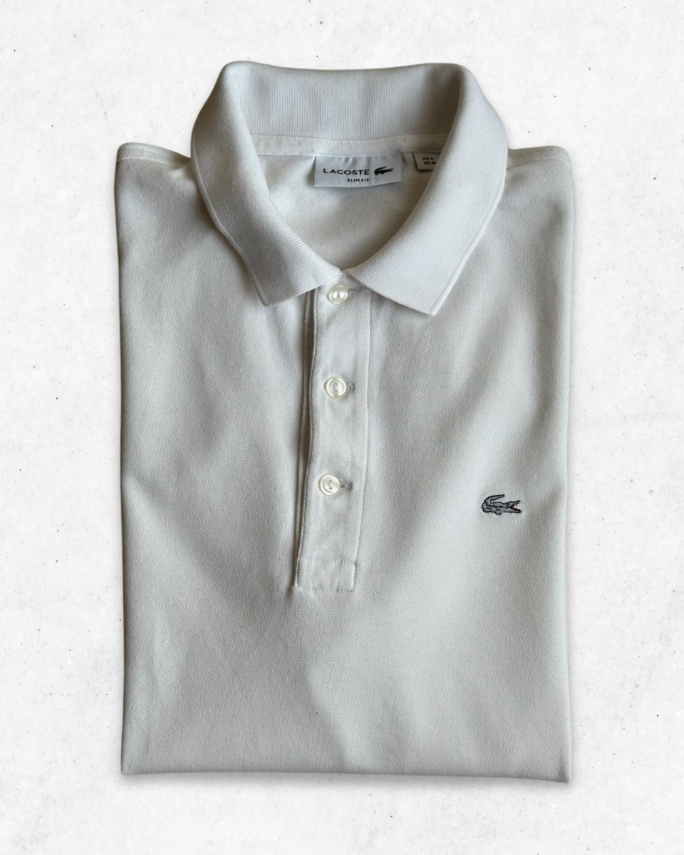 Polo Lacoste Mujer Blanco M