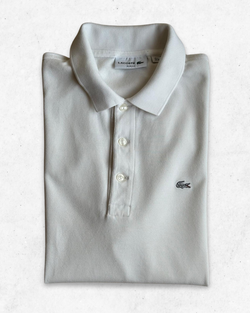 Polo Lacoste Mujer Blanco M