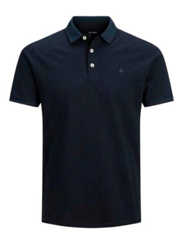 Polo m/c básico piqué Jack & Jones Dark Navy