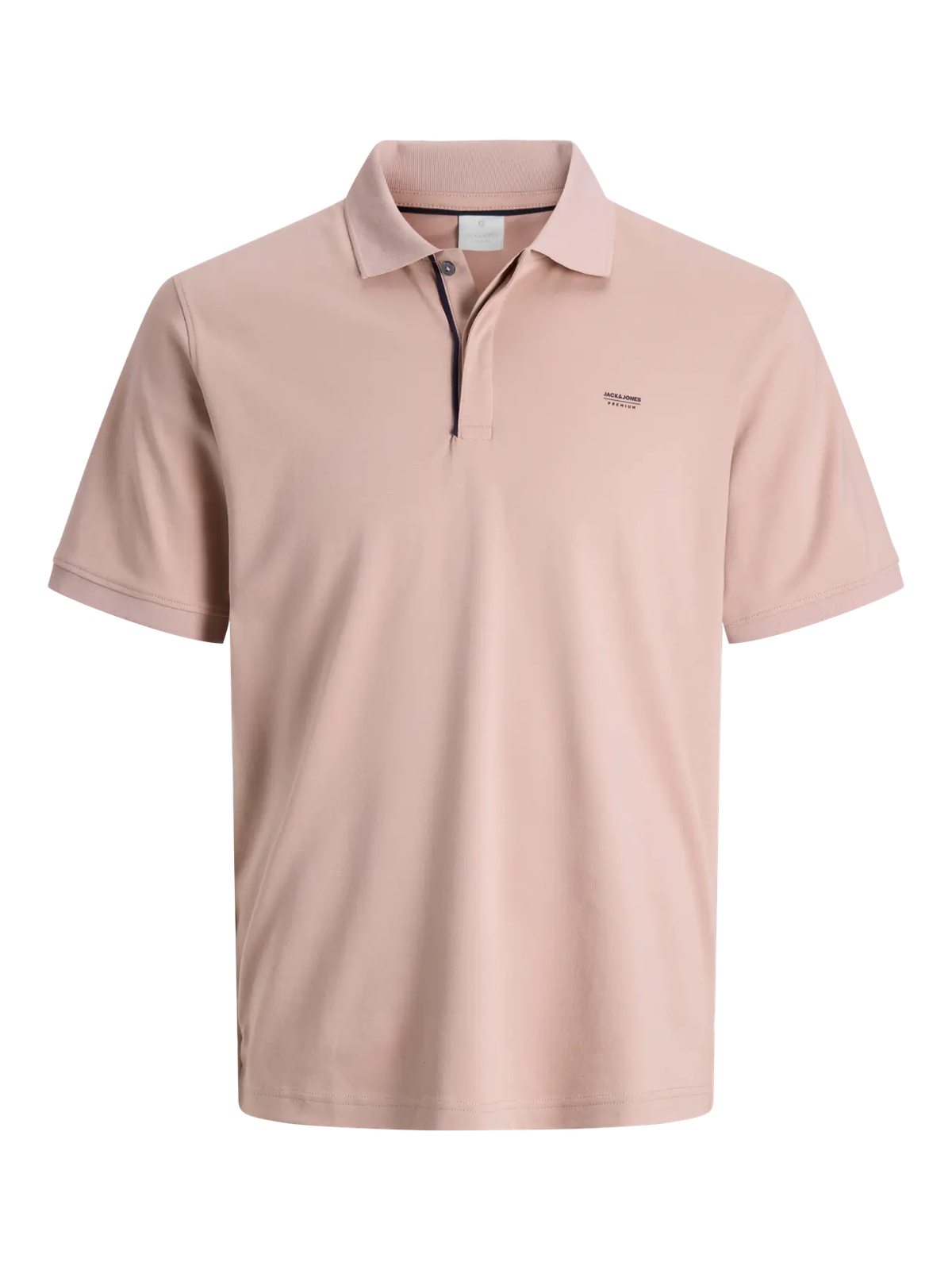 Polo m/c liso Jack & Jones Adobe Rose
