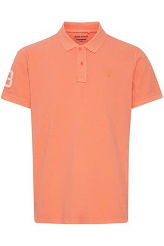 Polo m/c piqué básico Blend Of America Salmo