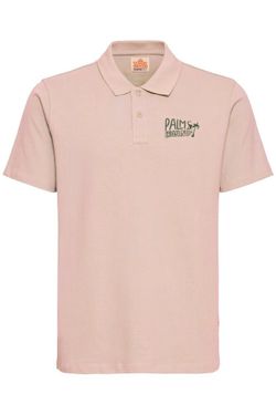 Polo m/c piqué con letras Blend Of America Rose