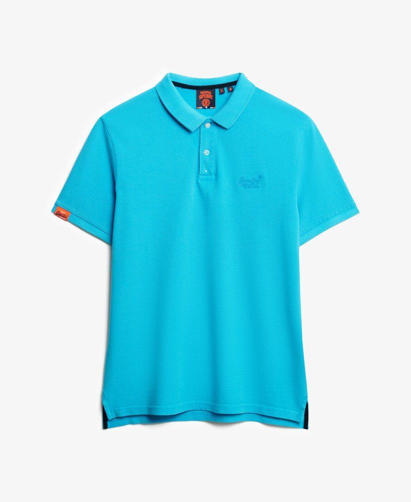 Polo m/c piqué Superdry Blue
