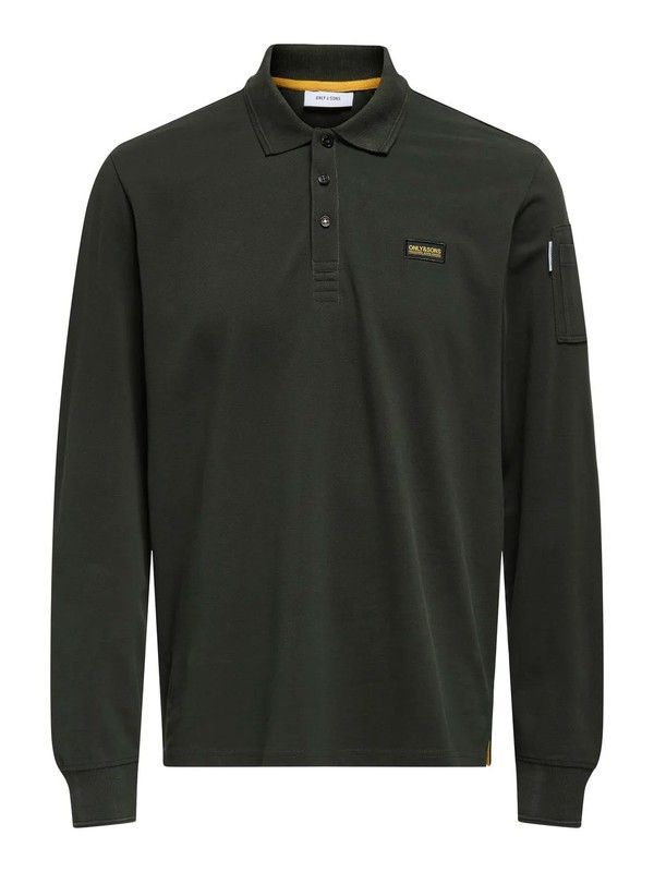 Polo m/l piqué Only & Sons Peat