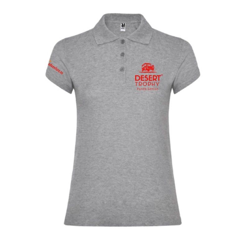 Polo Oficial Desert Trophy Panda Mujer