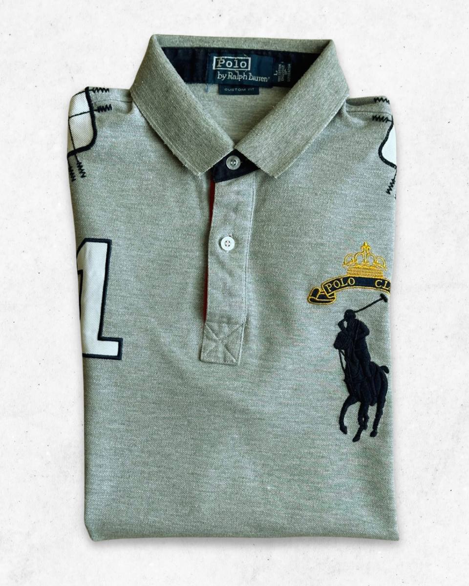 Polo Ralph Lauren Hombre Gris M