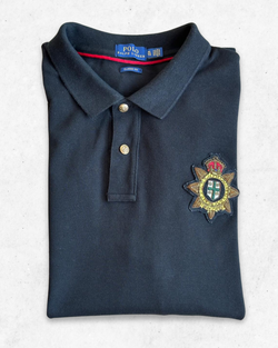 Polo Ralph Lauren Mujer Negro Escudo New York XL