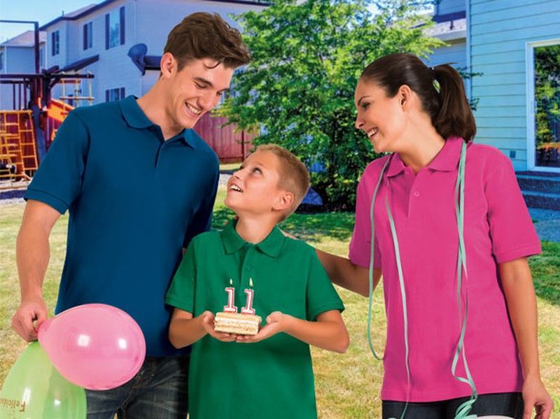 Polos básicos 100% algodón de colores para trabajar - PATROL