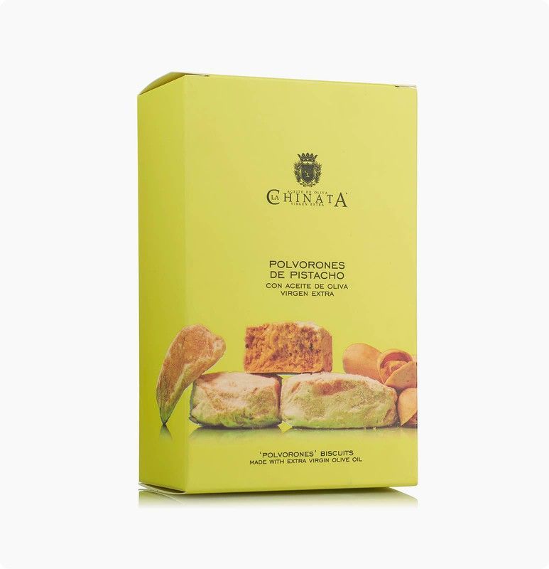 Polvorones de pistacho con aove la chinata 320 grs