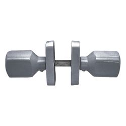 Pomo carpintería aluminio recuperable MICEL 6807. Juego Pomo Recuperable 6807 Plata