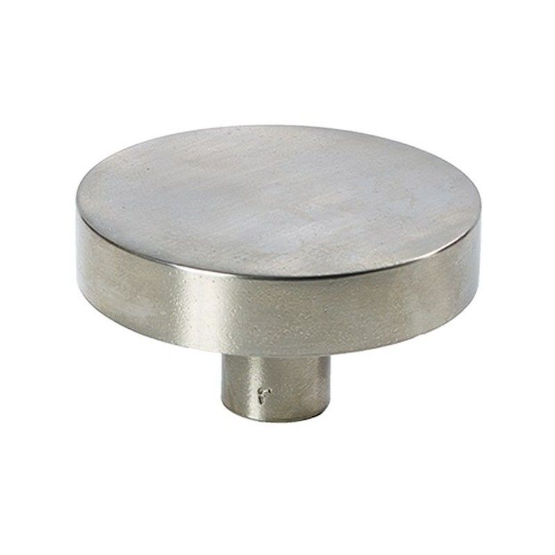 Pomo fijo redondo LUNE de JOLIE - Plata Vieja