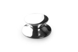 Pomo Inox Para Tapa De Cristal
