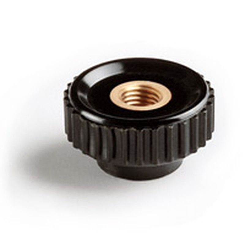 Pomo LGN Con Casquillo Roscado Pasante. Referencia 110095D