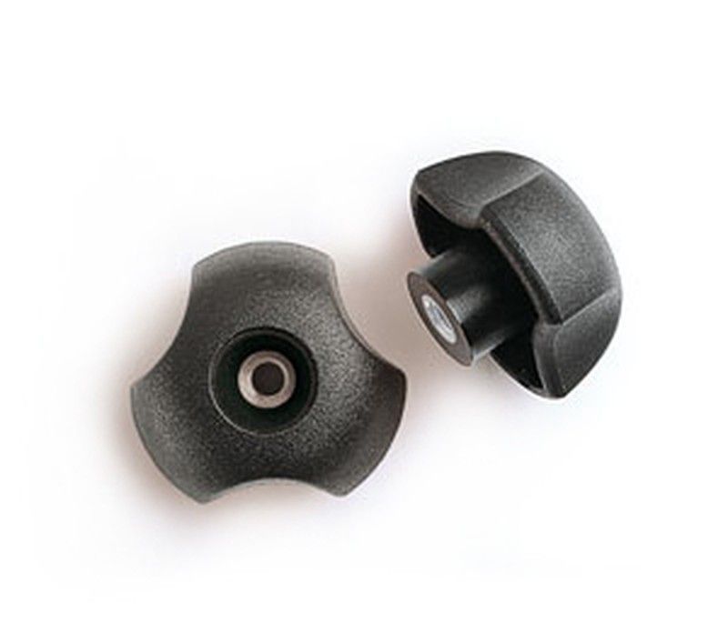 Pomo Mtc Con Casquillo Roscado Pasante En Inox. Ref. 110038 D Inox.