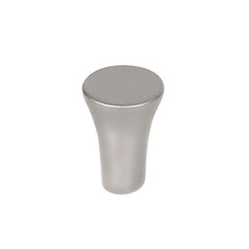 Pomo NESU. Pomo Zamak 12 Mm Cromo Mate