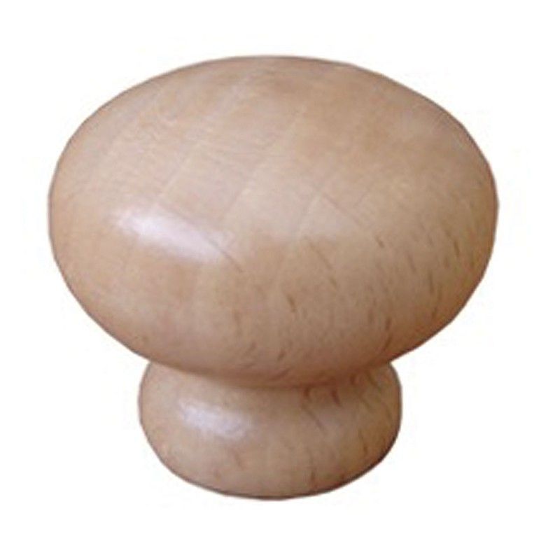 Pomo NESU serie 400 Pomo De 30 Haya Lacado Natural