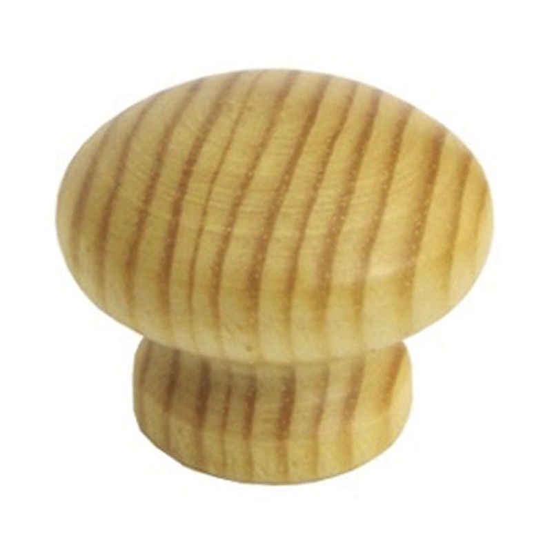 Pomo NESU serie 400 Pomo De 35 Pino Lacado Natural