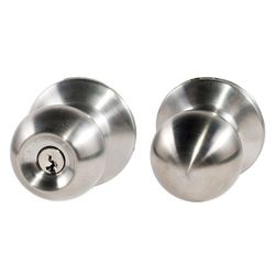 Pomo Puerta Bola Hotel Inoxidable