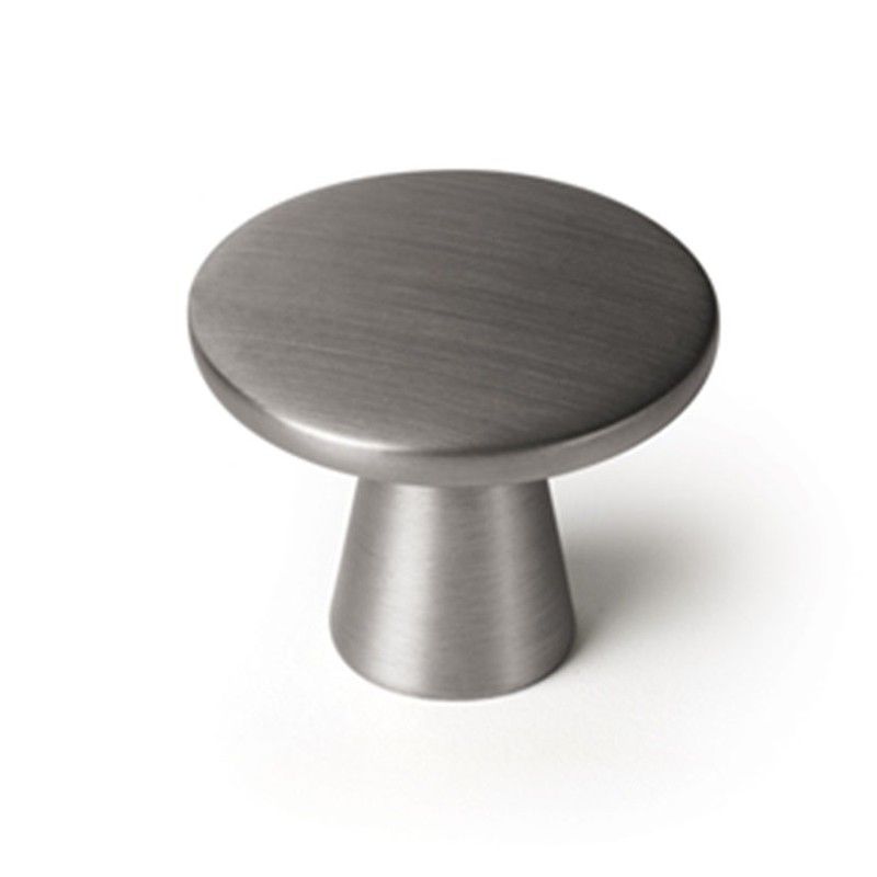 Pomo Zamak 33Mm Inox Mate