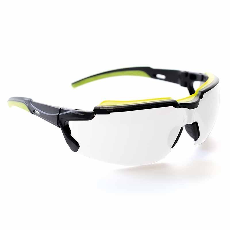 POMPEIA, Gafas Sport black-green Clear lenses