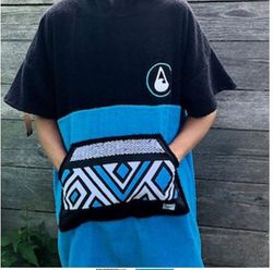 Poncho Bamboo Wave Hawaii