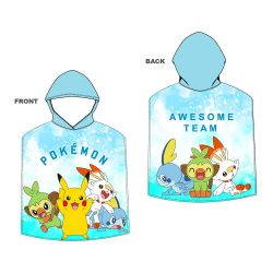 Poncho Playa Micro 55 X 110Cm Infantil Pokemon