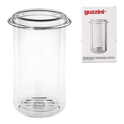 Porta botellas térmico de plástico en transparente, 16 x 16 x 23 cm