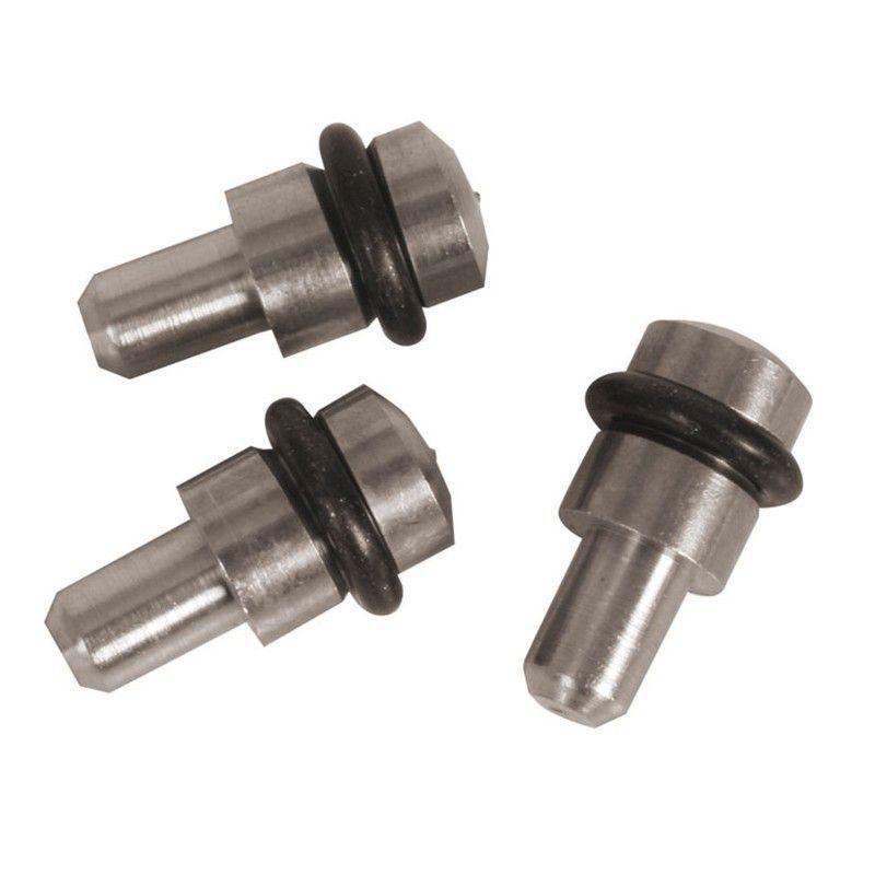 Porta Estante Con Goma 5x18mm Níquel 8 Unidades