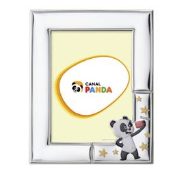 Porta Fotos Acero Bilaminado 13x18cm PA3020/13B Panda & Selfie