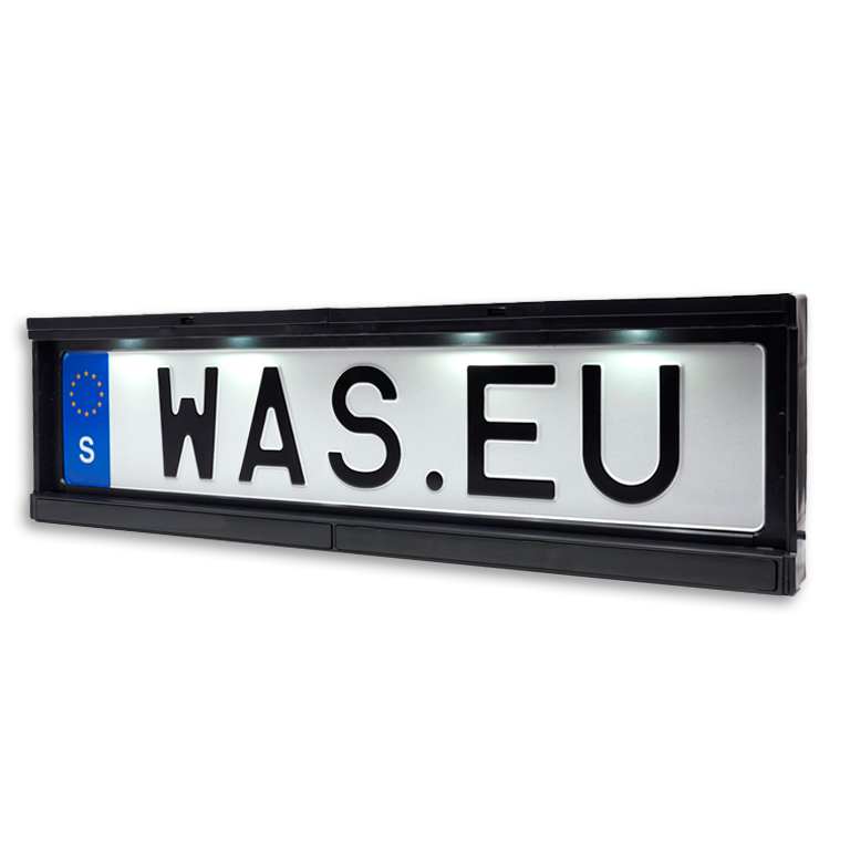 Porta matricula trasera iluminado Led 12/24 Volts