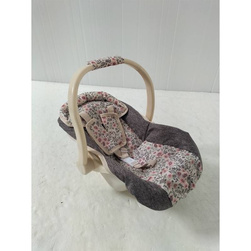 PORTA-MUÑECAS ESTAMPADO BEIGE