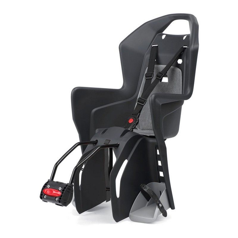 Portabebe Polisport al cuadro gris oscuro