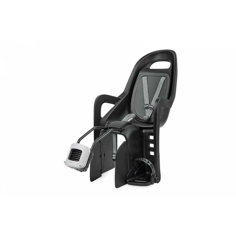 Portabebé Polisport al cuadro negro/gris