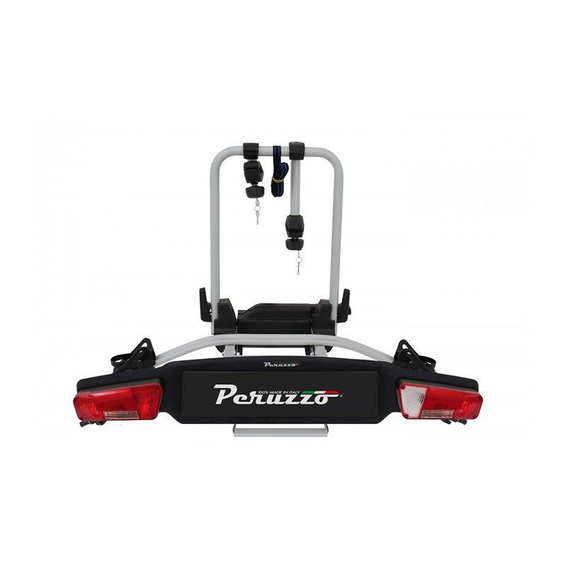 Portabici peruzzo bola acero zephyr ebike 2 bicis