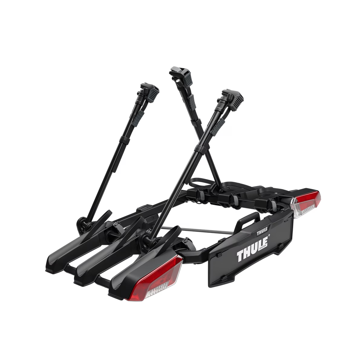 Portabicicletas Thule OutPace | 3 Bicicletas | Plegable | Abatible | Negro