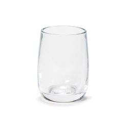 Portacepillos de Vidrio, Ø8x10,5cm