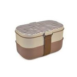 Portacomida Lunchbag Bento Marrón Zebra 1,35 L Iris