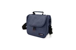 Portacomida Lunchbag Case Azul Jaspeada Iris