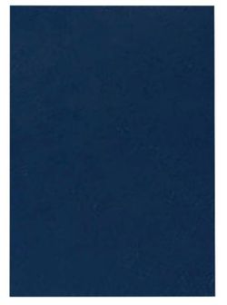 Portada Opaco carton 750 gr. Azul A4, 50 unid.