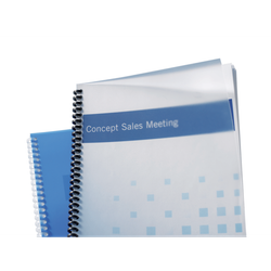 Portada PP POLYCOVERS translúcidas GBC 500 micras DIN A3 (Pack 100), translúcida