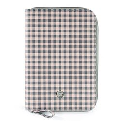 Portadocumentos Together rosa/gris