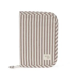 Portadocumentos Walking Mum Praliné Rayas Moka