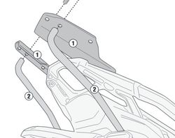 Portaequipajes cbr1100l africa twin adventure sport 20>