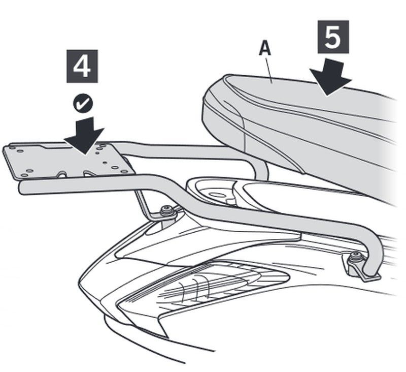 PORTAEQUIPAJES D'ELIGHT 125  '17 '19